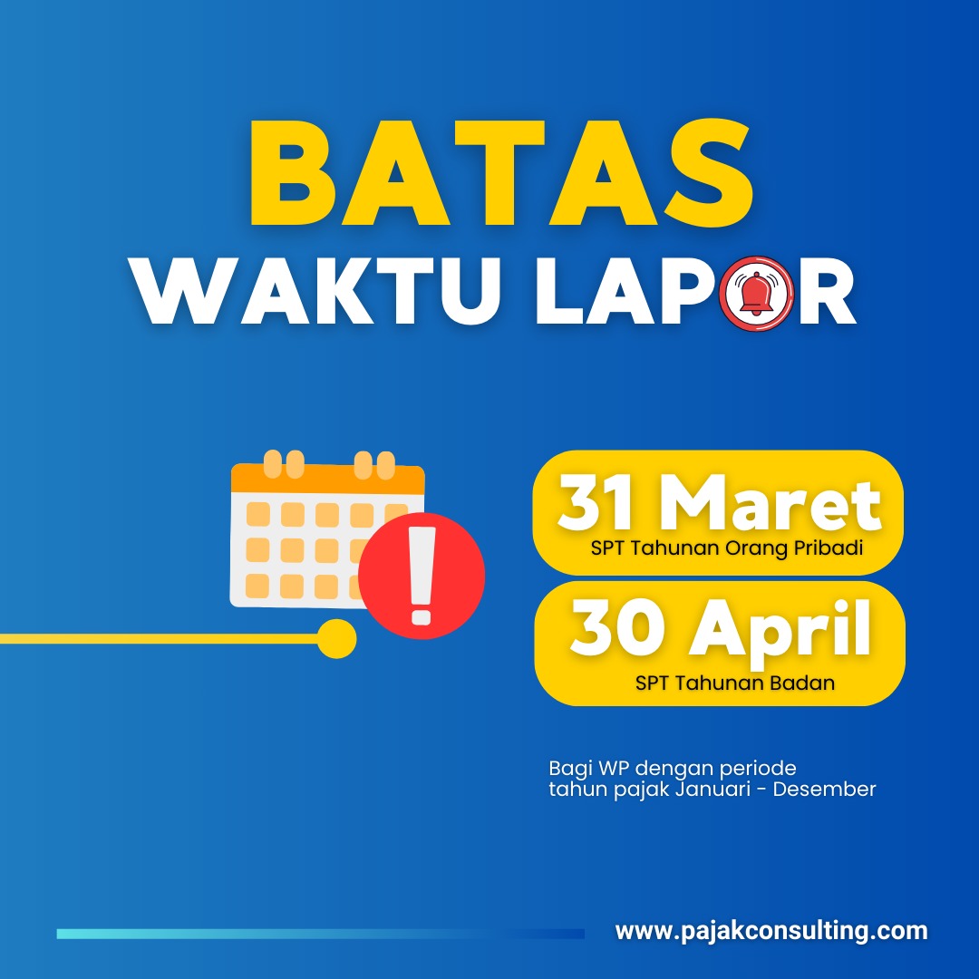 Ayo Jangan lupa Lapor SPT Tahunan