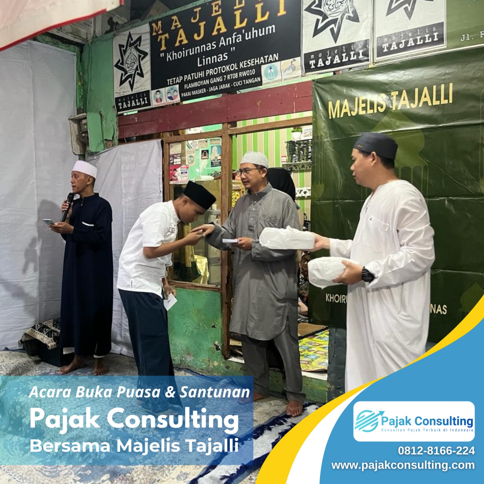 Acara Buka Puasa & Santunan Bersama Majelis Tajalli